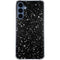 Black Speckle Galaxy A35 5G Clear Case