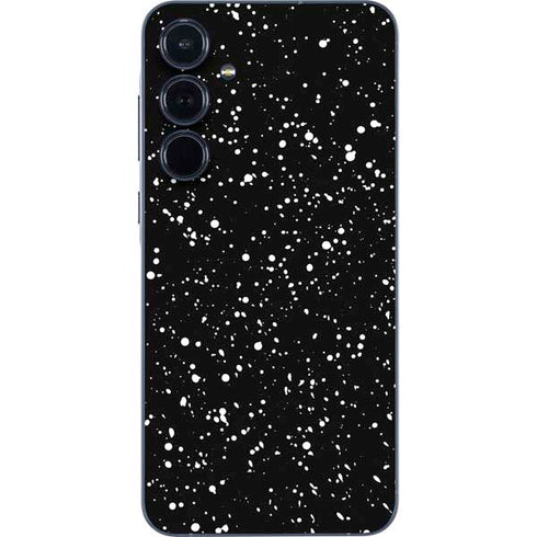 Black Speckle Galaxy A55 5G Skin