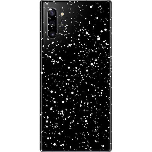 Black Speckle Galaxy Note 10 Plus Skin