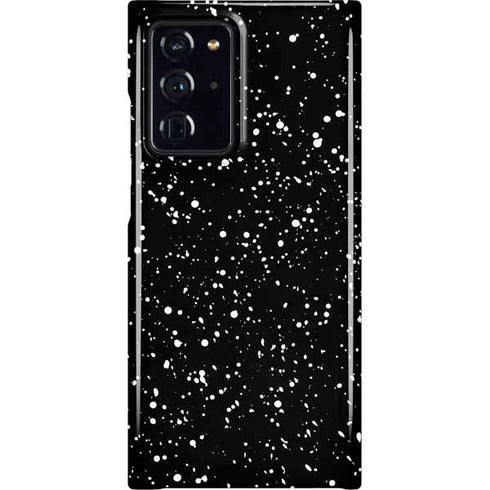 Black Speckle Galaxy Cases