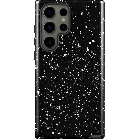 Black Speckle Galaxy S23 Ultra Pro Case