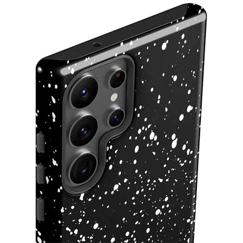 Black Speckle Galaxy S23 Ultra Pro Case