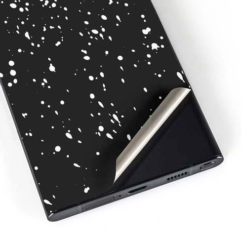 Black Speckle Galaxy S25 Ultra Skin