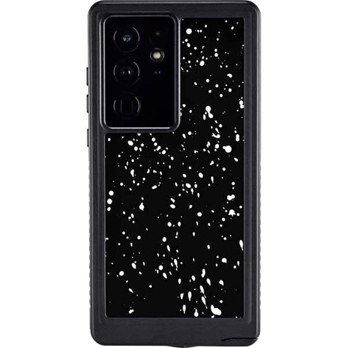 Black Speckle Galaxy S24 Ultra Waterproof Case