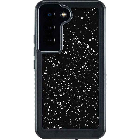Black Speckle Galaxy S24 Waterproof Case