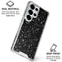 Black Speckle Galaxy S26 Ultra Clear Case