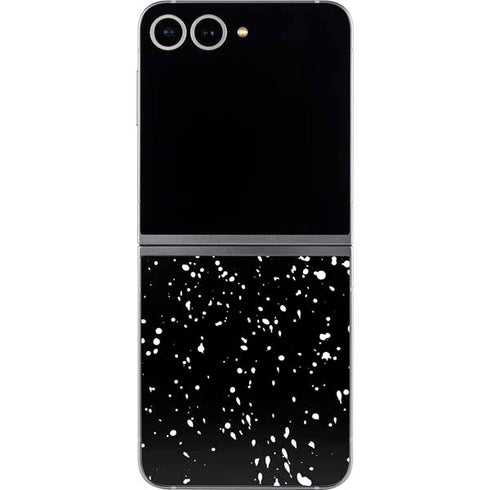Black Speckle Galaxy Z Flip6 Skin