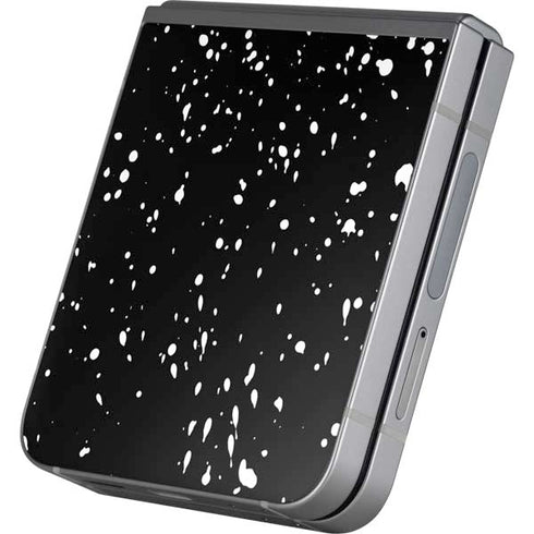 Black Speckle Galaxy Z Flip6 Skin