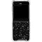 Black Speckle Galaxy Z Flip6 Clear Case