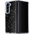 Black Speckle Galaxy Z Fold5 5G Clear Case