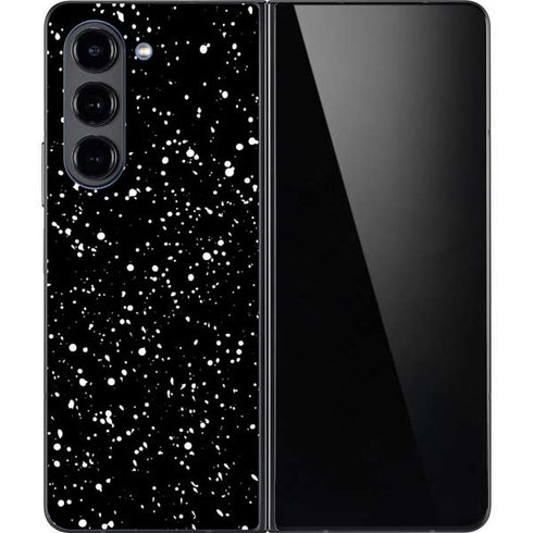 Black Speckle Galaxy Z Fold5 5G Skin