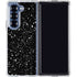 Black Speckle Galaxy Z Fold6 Clear Case