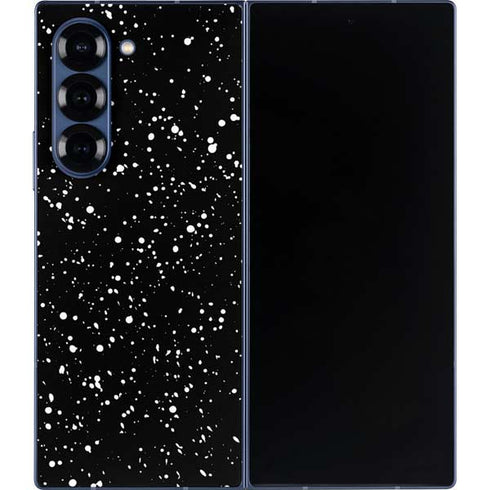 Black Speckle Galaxy Z Fold6 Skin