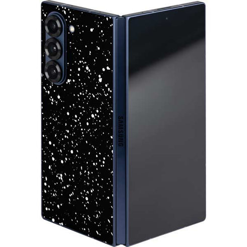 Black Speckle Galaxy Z Fold6 Skin