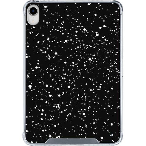 Black Speckle iPad 11th Gen (2025) Clear Case