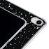 Black Speckle iPad 11th Gen (2025) Clear Case