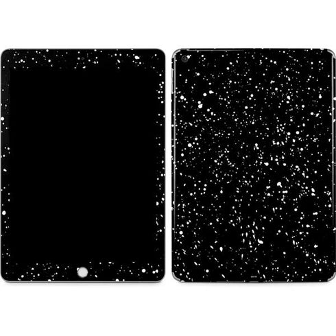 Black Speckle Apple iPad Skin