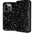 Black Speckle iPhone 14 Pro Folio Case