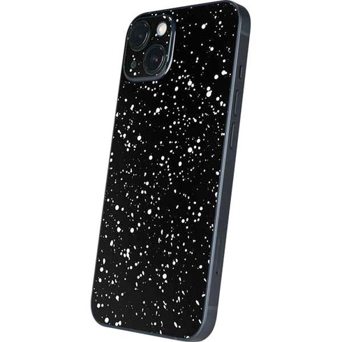 Black Speckle iPhone Skins