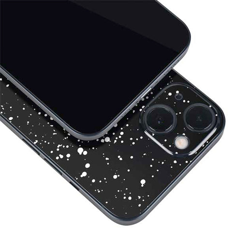 Black Speckle iPhone Skins