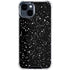 Black Speckle iPhone 15 Clear Case