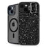 Black Speckle iPhone 15 Kickstand Case