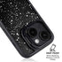 Black Speckle iPhone 15 Kickstand Case