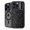 Black Speckle iPhone 15 Pro Kickstand Case