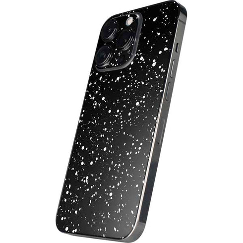 Black Speckle iPhone 15 Pro Max Skin