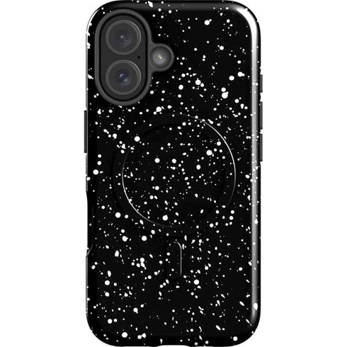 Black Speckle iPhone 16 Plus Magsafe Impact Case