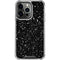 Black Speckle iPhone 16 Pro Clear Case