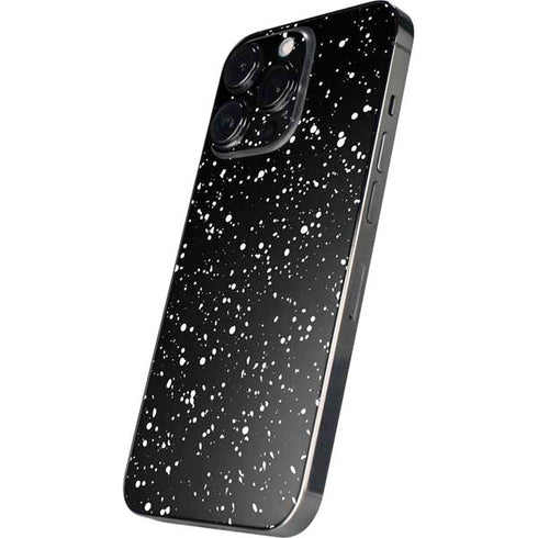 Black Speckle iPhone 16 Pro Max Skin