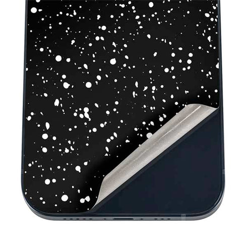 Black Speckle iPhone 16 Skin