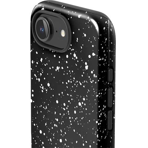Black Speckle iPhone 16e Impact Case