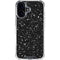 Black Speckle iPhone 17 Clear Case
