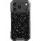 Black Speckle iPhone 18 Pro Clear Case