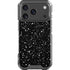 Black Speckle iPhone 18 Pro Clear Case