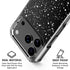 Black Speckle iPhone 18 Pro Clear Case