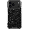 Black Speckle iPhone 18 Pro Max Clear Case