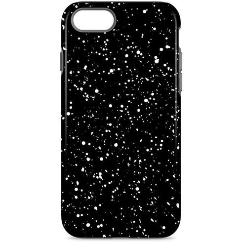 Black Speckle iPhone Cases