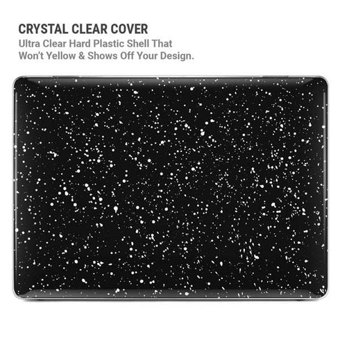 Black Speckle MacBook Cases