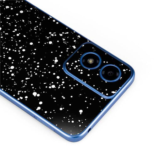 Black Speckle Moto G Play 4G (2024) Skin