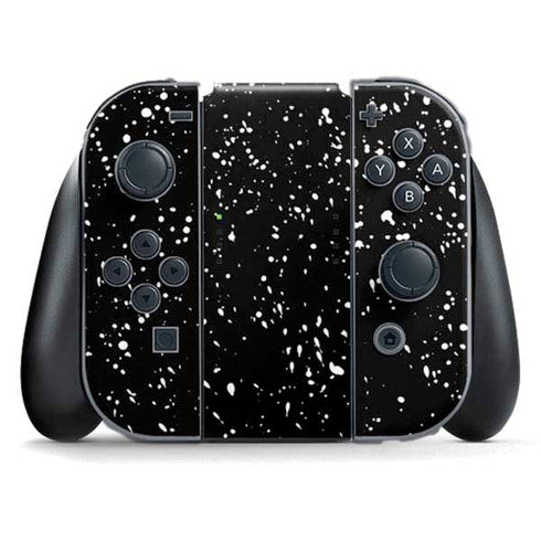 Black Speckle Nintendo Skins