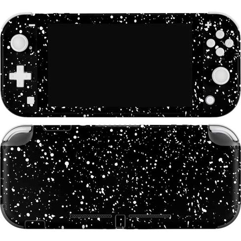 Black Speckle Nintendo Skins