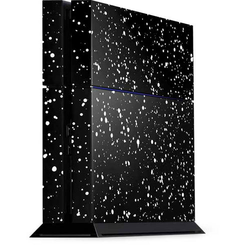 Black Speckle PlayStation PS4 Skins
