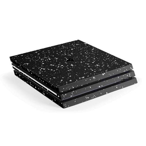 Black Speckle PlayStation PS4 Skins