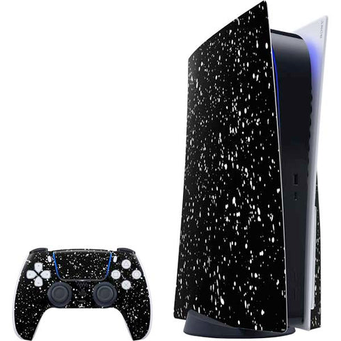 Black Speckle PlayStation PS5 Skins