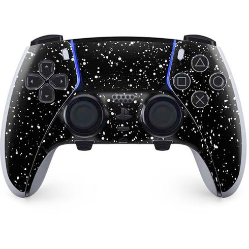 Black Speckle PS5 DualSense Edge Pro Controller Skin