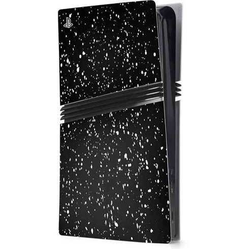 Black Speckle PS5 Pro Console Skin