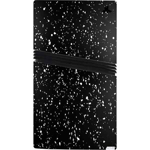 Black Speckle PS5 Pro Console Skin